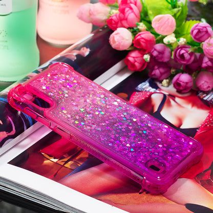 Gradient Glitter Powder Quicksand TPU Shell for Samsung Galaxy M10 / A10