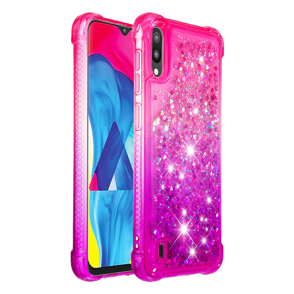 Gradient Glitter Powder Quicksand TPU Shell for Samsung Galaxy M10 / A10