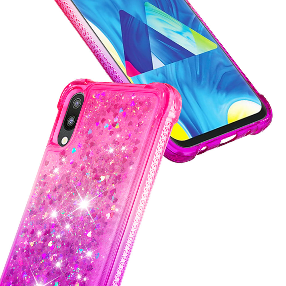 Gradient Glitter Powder Quicksand TPU Shell for Samsung Galaxy M10 / A10