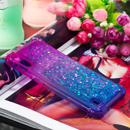 Gradient Glitter Powder Quicksand TPU Shell for Samsung Galaxy M10 / A10