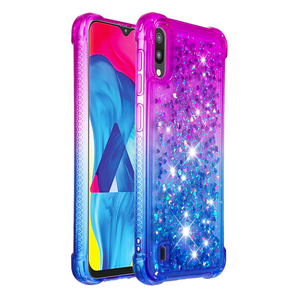 Gradient Glitter Powder Quicksand TPU Shell for Samsung Galaxy M10 / A10