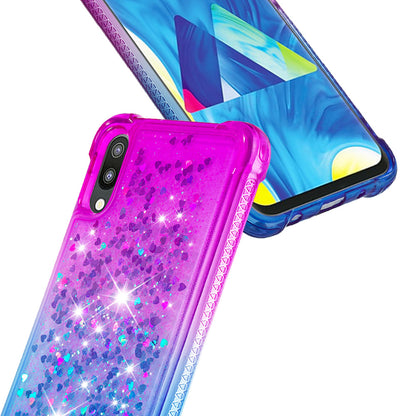 Gradient Glitter Powder Quicksand TPU Shell for Samsung Galaxy M10 / A10