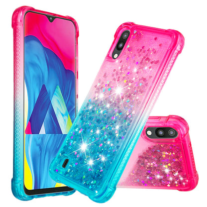Gradient Glitter Powder Quicksand TPU Shell for Samsung Galaxy M10 / A10