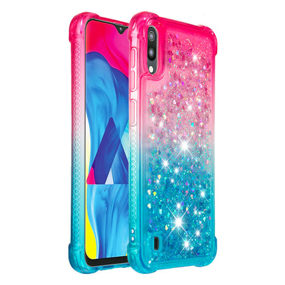Gradient Glitter Powder Quicksand TPU Shell for Samsung Galaxy M10 / A10