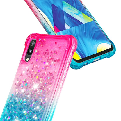Gradient Glitter Powder Quicksand TPU Shell for Samsung Galaxy M10 / A10
