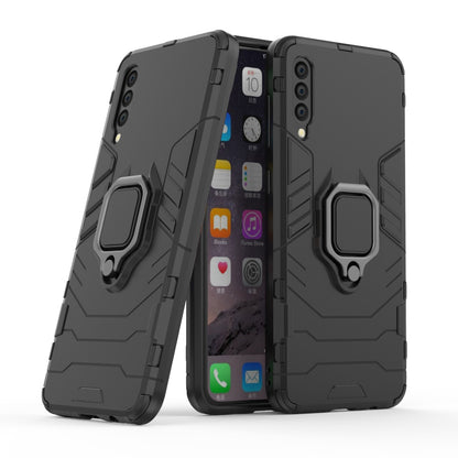 Cool Guard Ring Holder Kickstand PC TPU Hybrid Case for Samsung Galaxy A50 / A50s / A30s