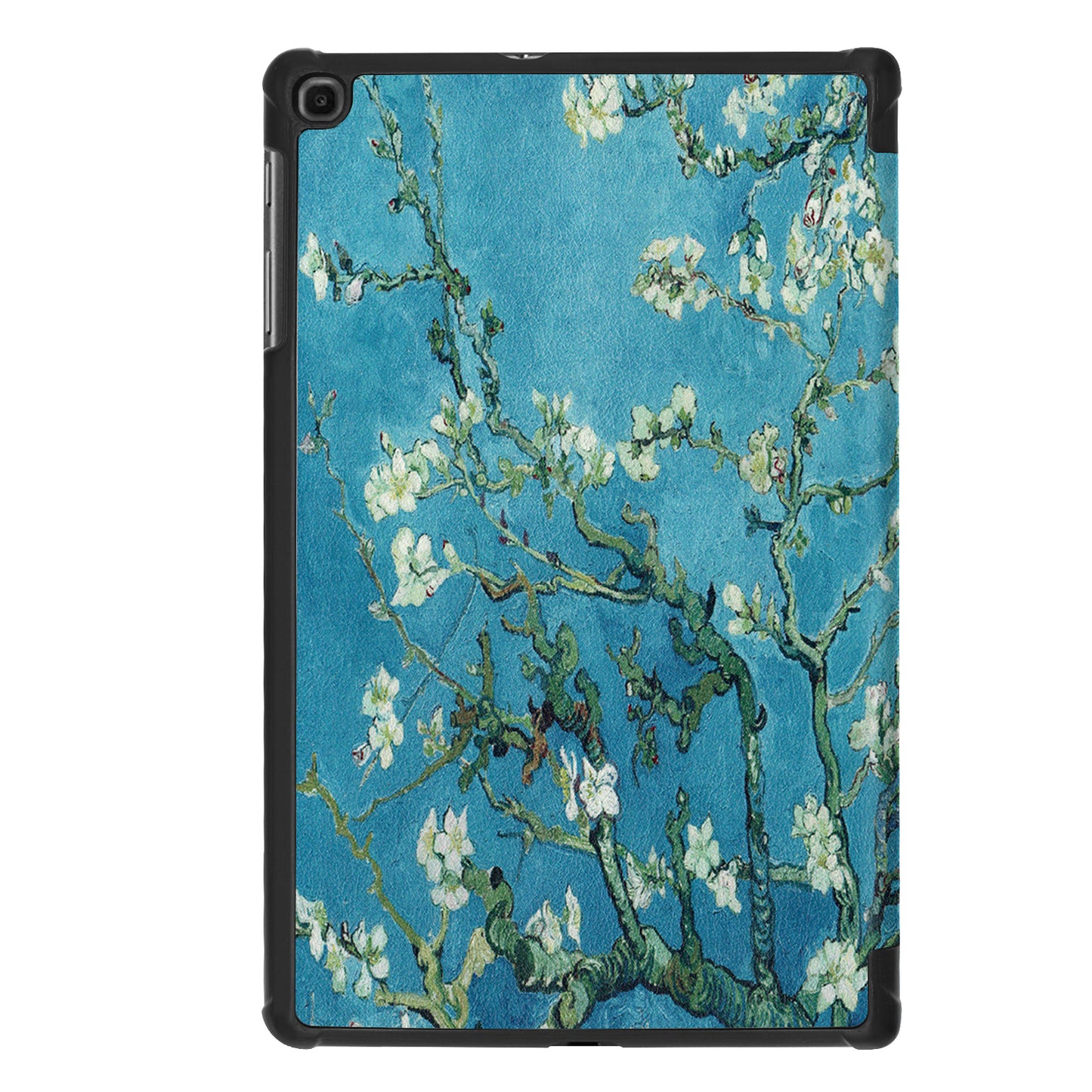 Pattern Printing Wear-resistant PU Leather Tri-fold Stand Auto Wake/Sleep Case for Samsung Galaxy Tab A 10.1 (2019) SM-T510 (Wi-Fi)/SM-T515 (LTE)
