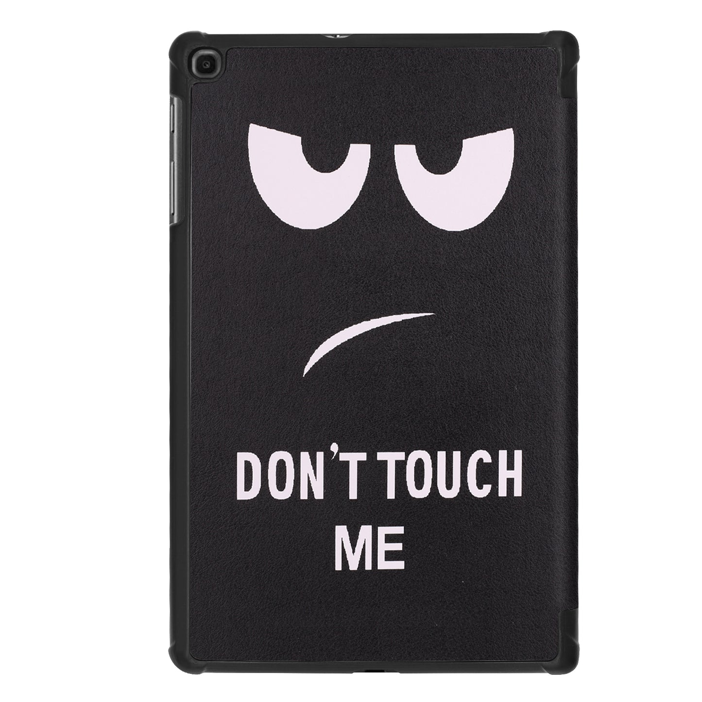 Pattern Printing Wear-resistant PU Leather Tri-fold Stand Auto Wake/Sleep Case for Samsung Galaxy Tab A 10.1 (2019) SM-T510 (Wi-Fi)/SM-T515 (LTE)