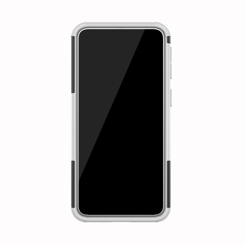For Samsung Galaxy A40 Cool Tyre PC + TPU Hybrid Case with Kickstand