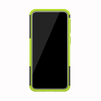 For Samsung Galaxy A40 Cool Tyre PC + TPU Hybrid Case with Kickstand