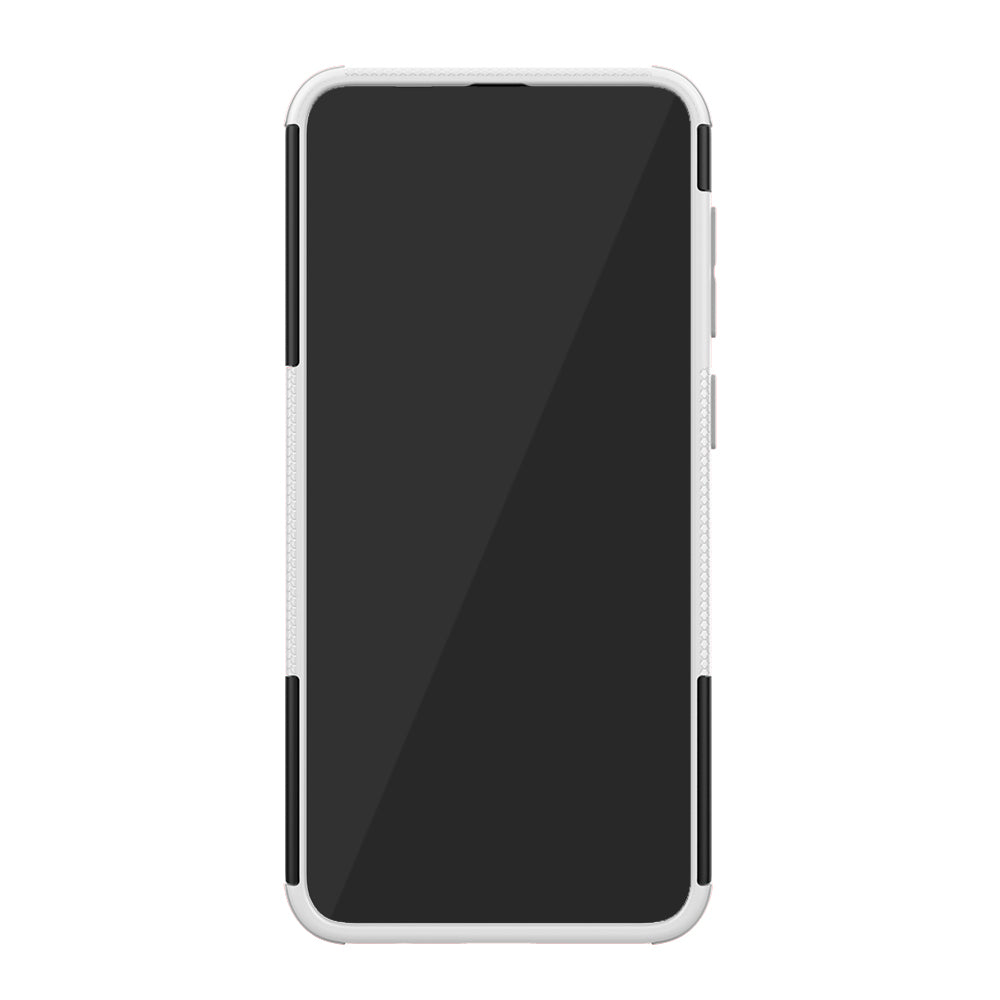For Samsung Galaxy A50/A30/A20 Cool Tyre PC + TPU Hybrid Case with Kickstand