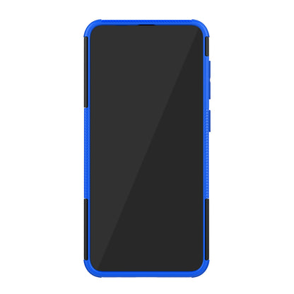 For Samsung Galaxy A50/A30/A20 Cool Tyre PC + TPU Hybrid Case with Kickstand