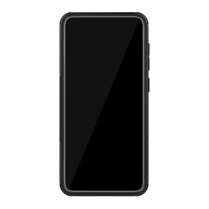 For Samsung Galaxy A70 Cool Tyre PC + TPU Hybrid Protective Cover with Kickstand