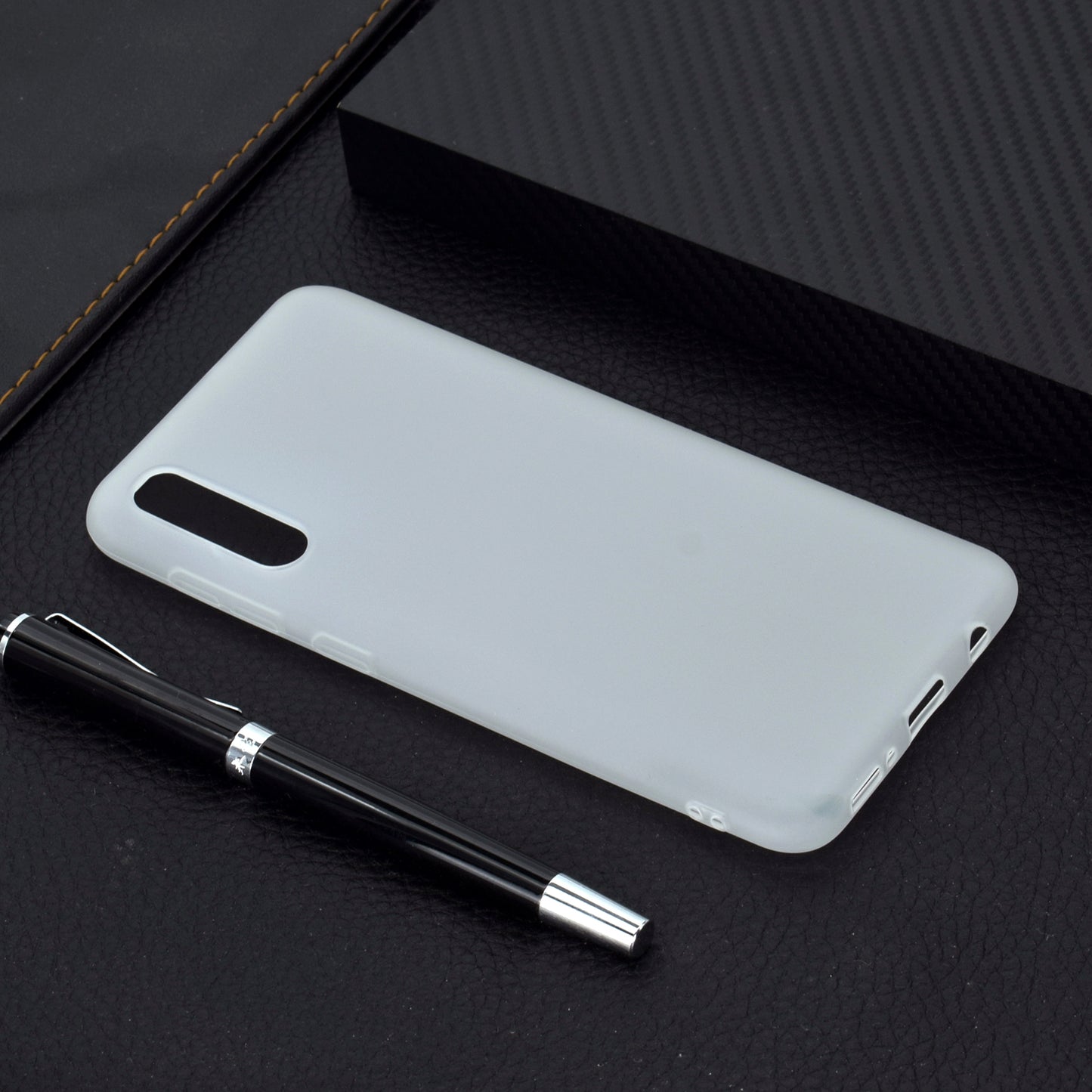 Solid Color Soft Matte TPU Back Case Shell for Samsung Galaxy A50 / A50s / A30s