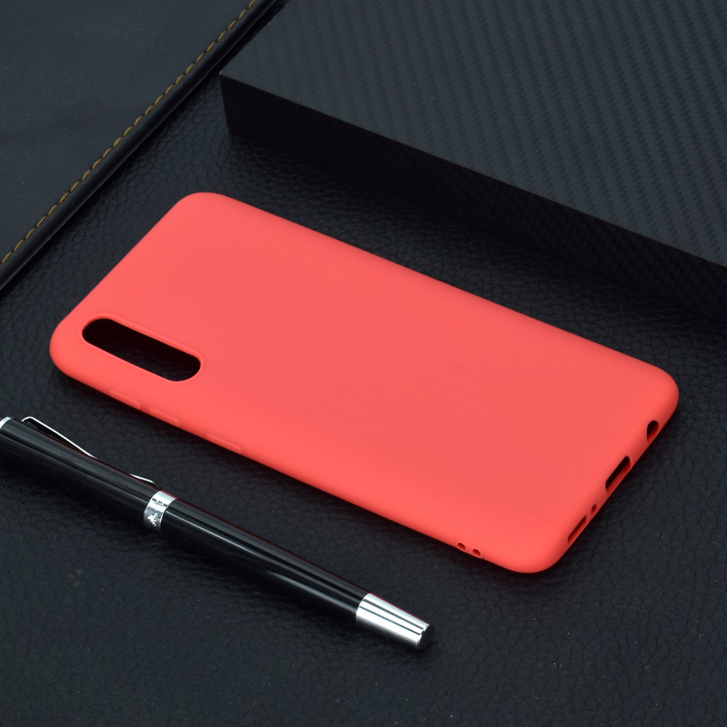 Solid Color Soft Matte TPU Back Case Shell for Samsung Galaxy A50 / A50s / A30s