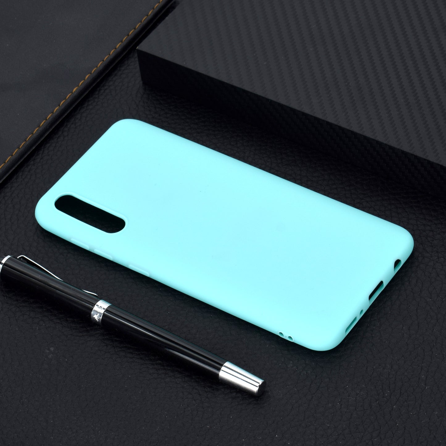 Solid Color Soft Matte TPU Back Case Shell for Samsung Galaxy A50 / A50s / A30s
