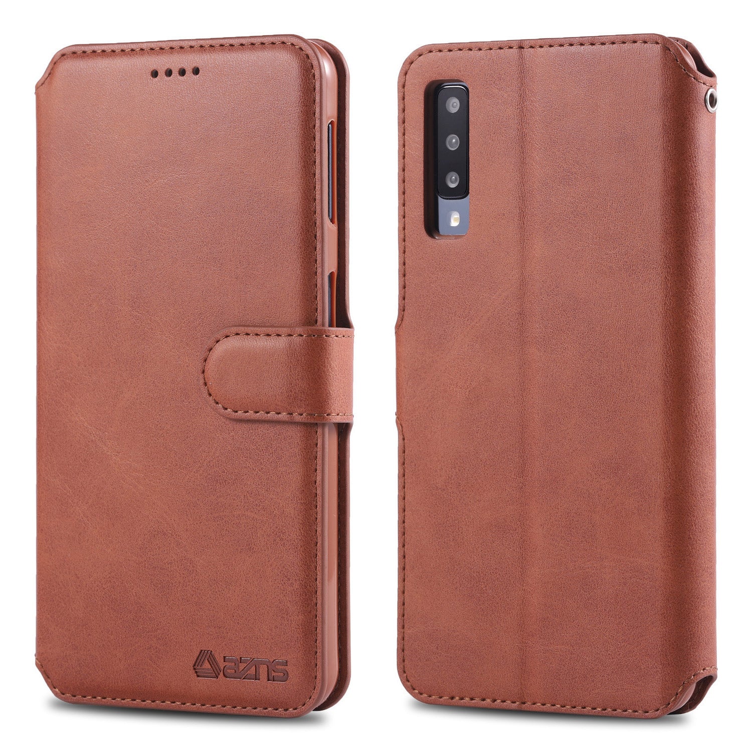AZNS Wallet Leather Mobile Phone Case for Samsung Galaxy A50 / A50s / A30s