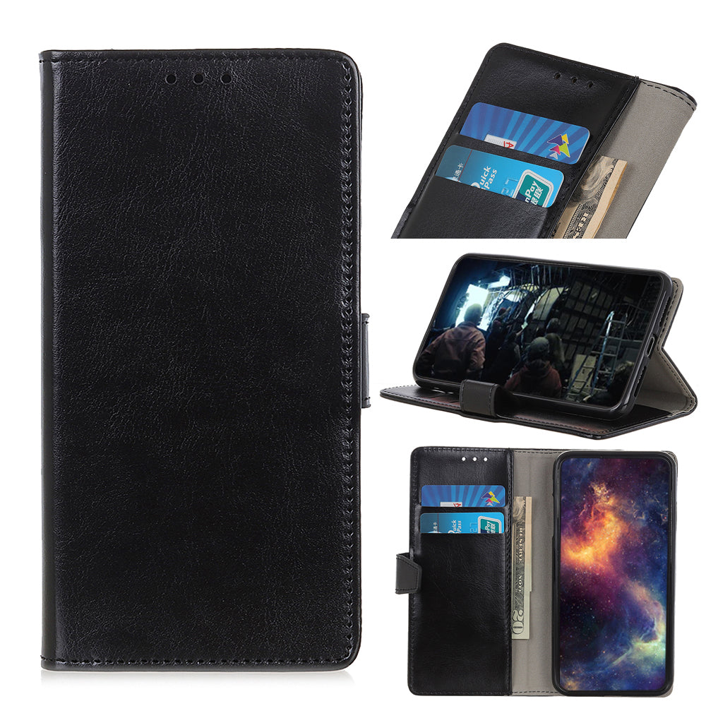 For Samsung Galaxy A20e Wallet Phone Case Flip Folio Cover Shockproof Phone Protector with Stand Magnetic Closure