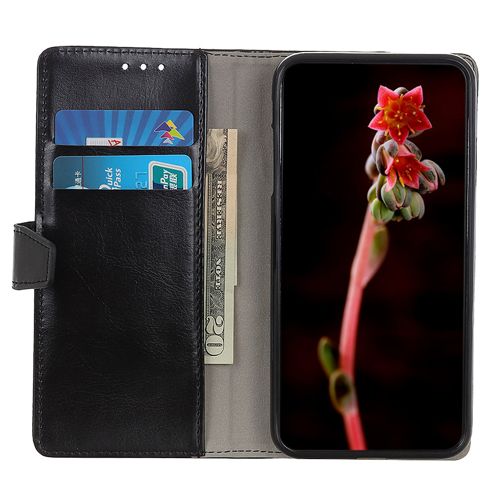 For Samsung Galaxy A20e Wallet Phone Case Flip Folio Cover Shockproof Phone Protector with Stand Magnetic Closure