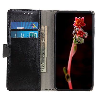 For Samsung Galaxy A20e Wallet Phone Case Flip Folio Cover Shockproof Phone Protector with Stand Magnetic Closure