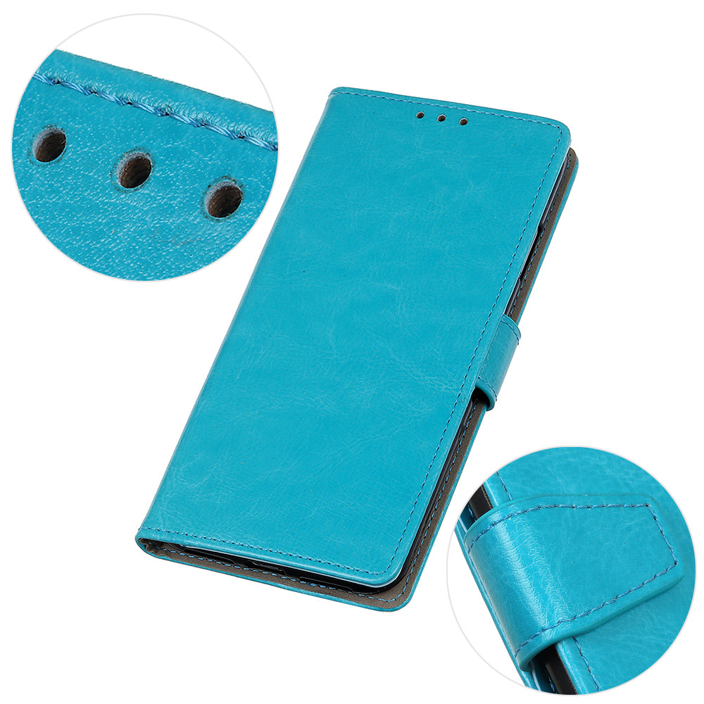 For Samsung Galaxy A20e Wallet Phone Case Flip Folio Cover Shockproof Phone Protector with Stand Magnetic Closure