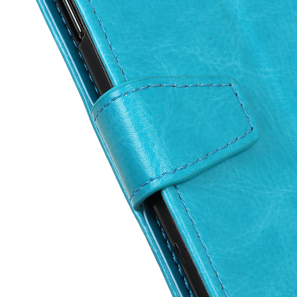 For Samsung Galaxy A20e Wallet Phone Case Flip Folio Cover Shockproof Phone Protector with Stand Magnetic Closure