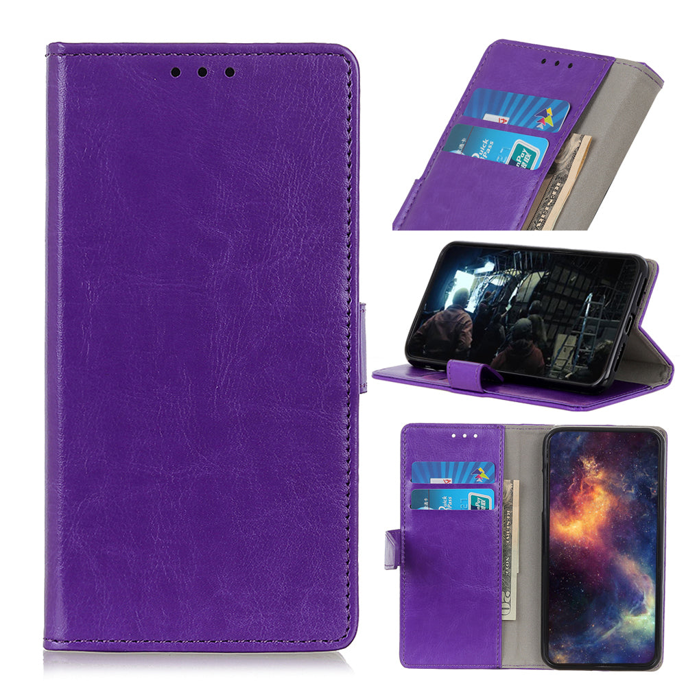 For Samsung Galaxy A20e Wallet Phone Case Flip Folio Cover Shockproof Phone Protector with Stand Magnetic Closure