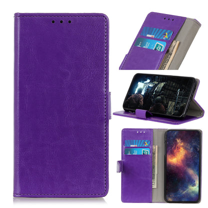 For Samsung Galaxy A20e Wallet Phone Case Flip Folio Cover Shockproof Phone Protector with Stand Magnetic Closure