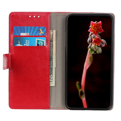 For Samsung Galaxy A20e Wallet Phone Case Flip Folio Cover Shockproof Phone Protector with Stand Magnetic Closure