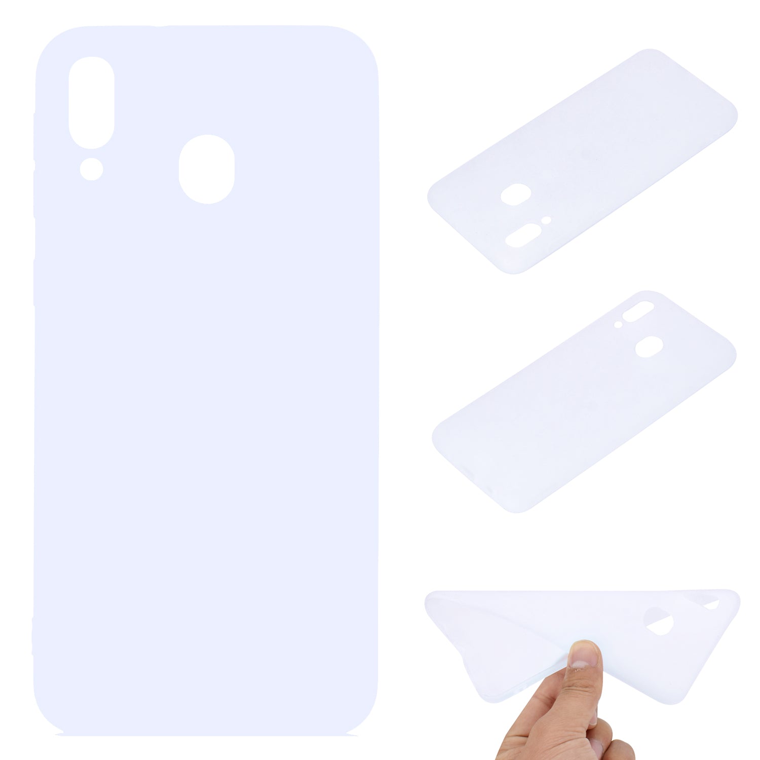 Soft Frosted TPU Mobile Phone Case for Samsung Galaxy A30/A20