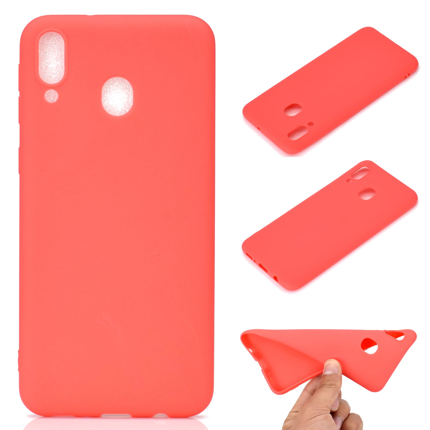 Soft Frosted TPU Mobile Phone Case for Samsung Galaxy A30/A20