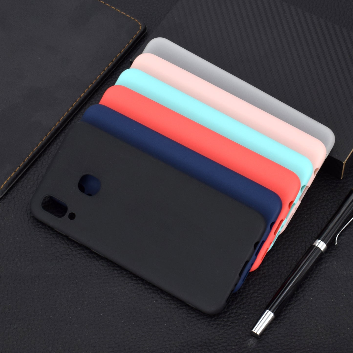 Soft Frosted TPU Mobile Phone Case for Samsung Galaxy A30/A20
