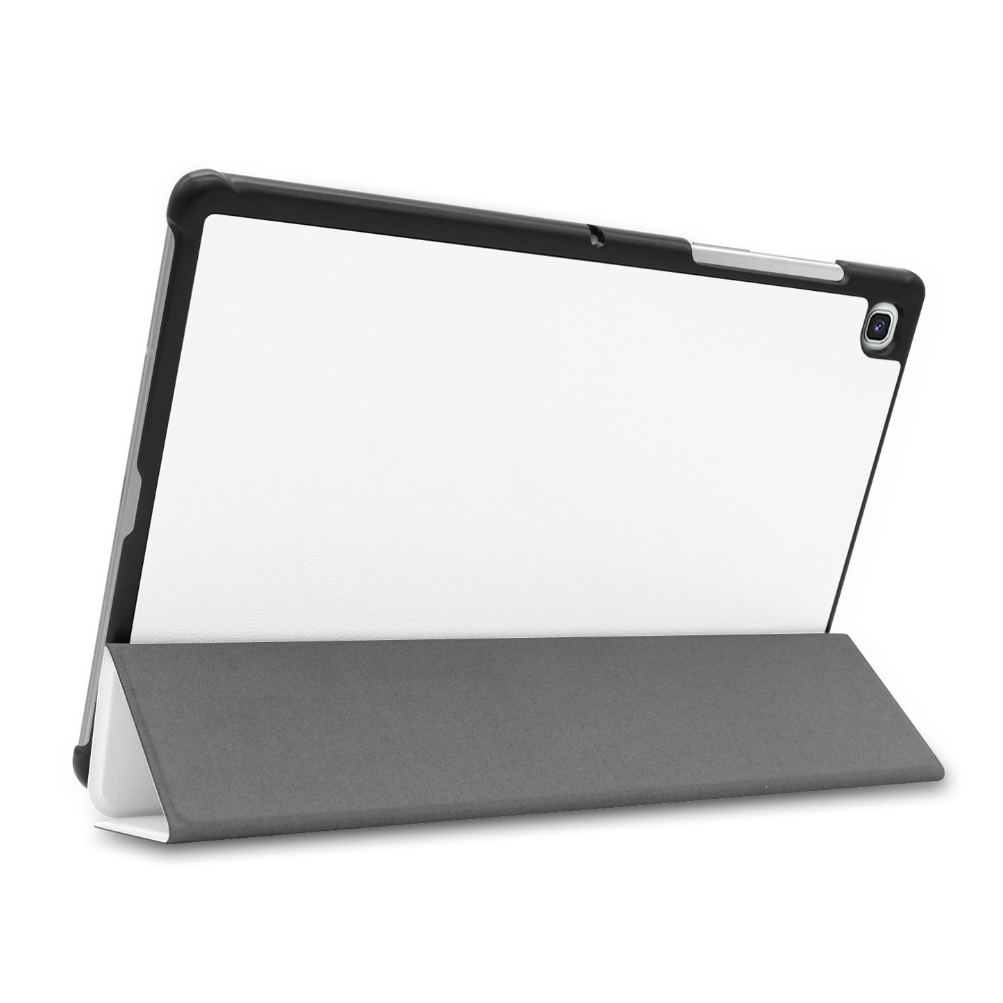 Slim Lightweight Stable Tri-fold Stand Stand PU Leather Protective Full Body Cover for Samsung Galaxy Tab S5e SM-T720 Protective Tablet Cover
