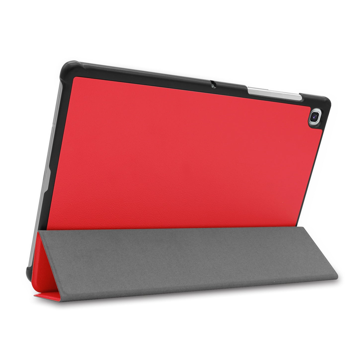Slim Lightweight Stable Tri-fold Stand Stand PU Leather Protective Full Body Cover for Samsung Galaxy Tab S5e SM-T720 Protective Tablet Cover