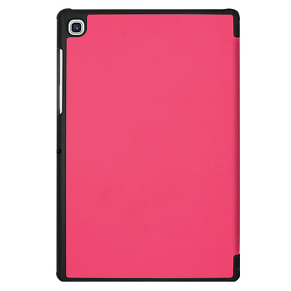 Slim Lightweight Stable Tri-fold Stand Stand PU Leather Protective Full Body Cover for Samsung Galaxy Tab S5e SM-T720 Protective Tablet Cover