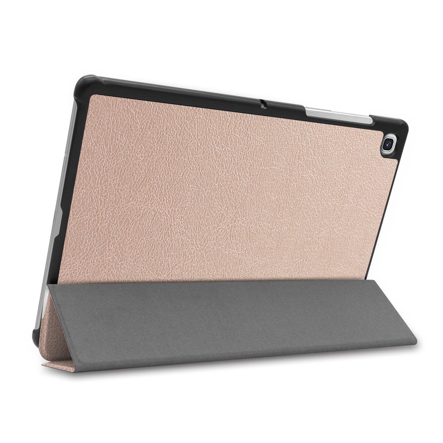 Slim Lightweight Stable Tri-fold Stand Stand PU Leather Protective Full Body Cover for Samsung Galaxy Tab S5e SM-T720 Protective Tablet Cover