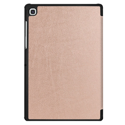 Slim Lightweight Stable Tri-fold Stand Stand PU Leather Protective Full Body Cover for Samsung Galaxy Tab S5e SM-T720 Protective Tablet Cover