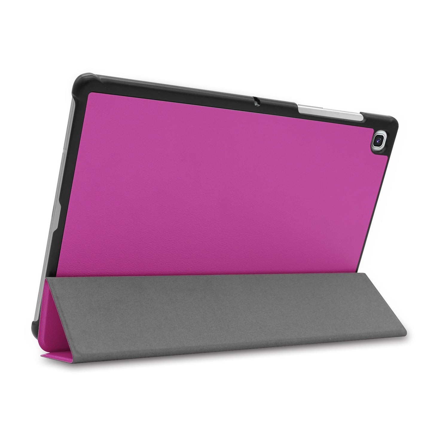 Slim Lightweight Stable Tri-fold Stand Stand PU Leather Protective Full Body Cover for Samsung Galaxy Tab S5e SM-T720 Protective Tablet Cover