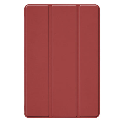 Slim Lightweight Stable Tri-fold Stand Stand PU Leather Protective Full Body Cover for Samsung Galaxy Tab S5e SM-T720 Protective Tablet Cover
