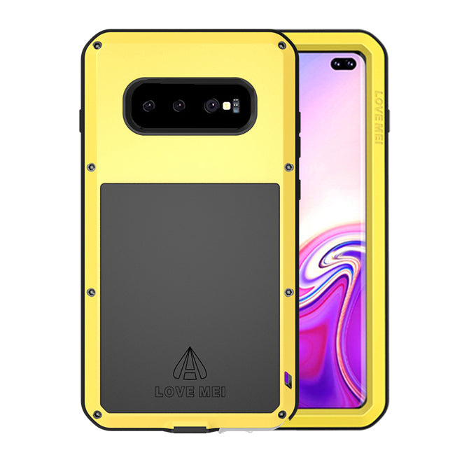 LOVE MEI Shockproof Dropproof Dustproof Case for Samsung Galaxy S10 Plus