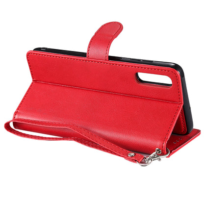 Magnetic KT Leather Series-3 Detachable 2-in-1 Wallet Leather Stand Case for Samsung Galaxy A70