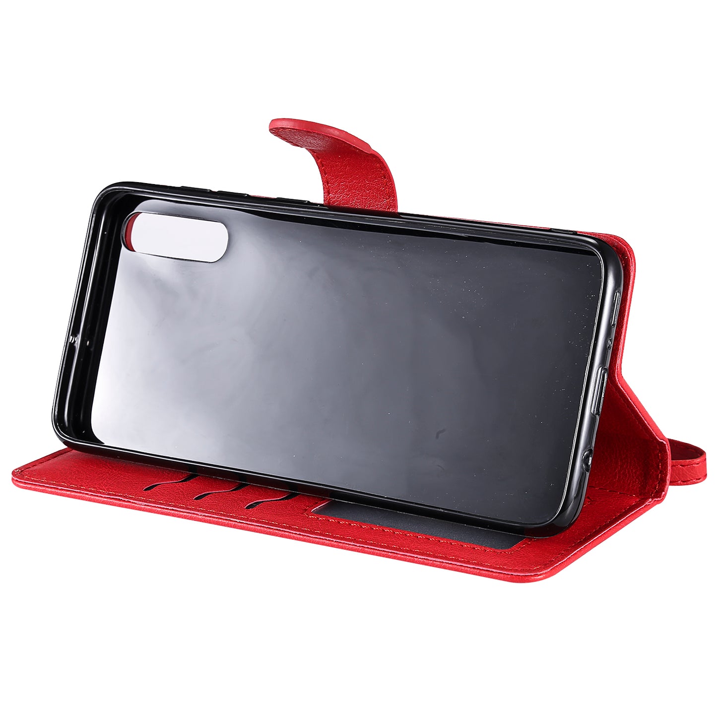 Magnetic KT Leather Series-3 Detachable 2-in-1 Wallet Leather Stand Case for Samsung Galaxy A70
