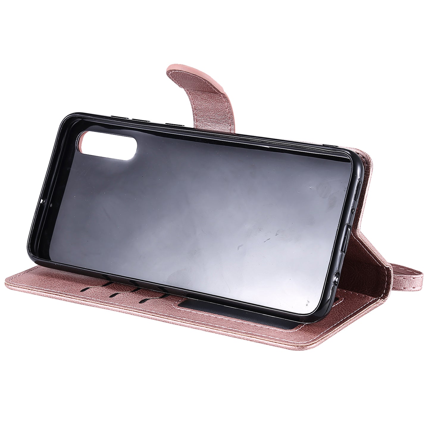 Magnetic KT Leather Series-3 Detachable 2-in-1 Wallet Leather Stand Case for Samsung Galaxy A70