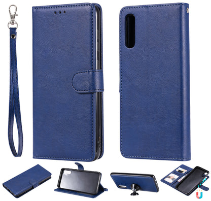 Magnetic KT Leather Series-3 Detachable 2-in-1 Wallet Leather Stand Case for Samsung Galaxy A70