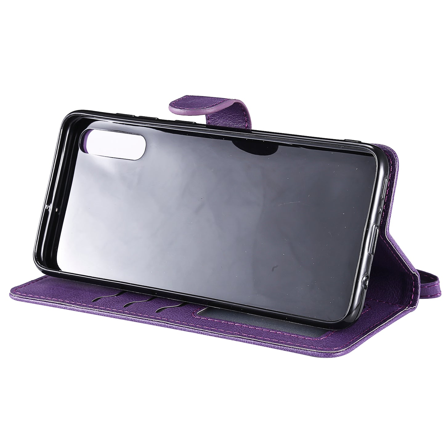 Magnetic KT Leather Series-3 Detachable 2-in-1 Wallet Leather Stand Case for Samsung Galaxy A70