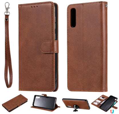 Magnetic KT Leather Series-3 Detachable 2-in-1 Wallet Leather Stand Case for Samsung Galaxy A70
