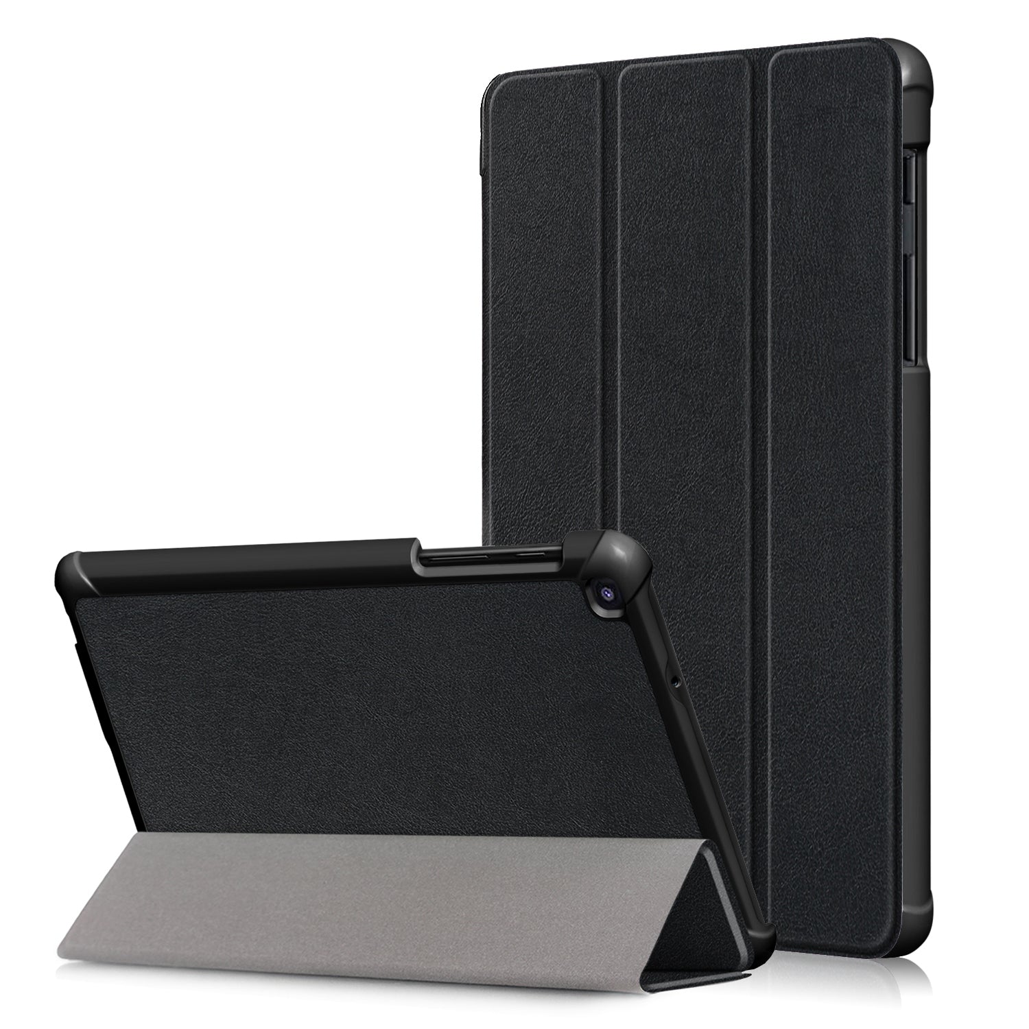PU Leather Protection Cover Case with Tri-fold Stand for Samsung Galaxy Tab A 8.0 (2019) with S Pen P200 P205