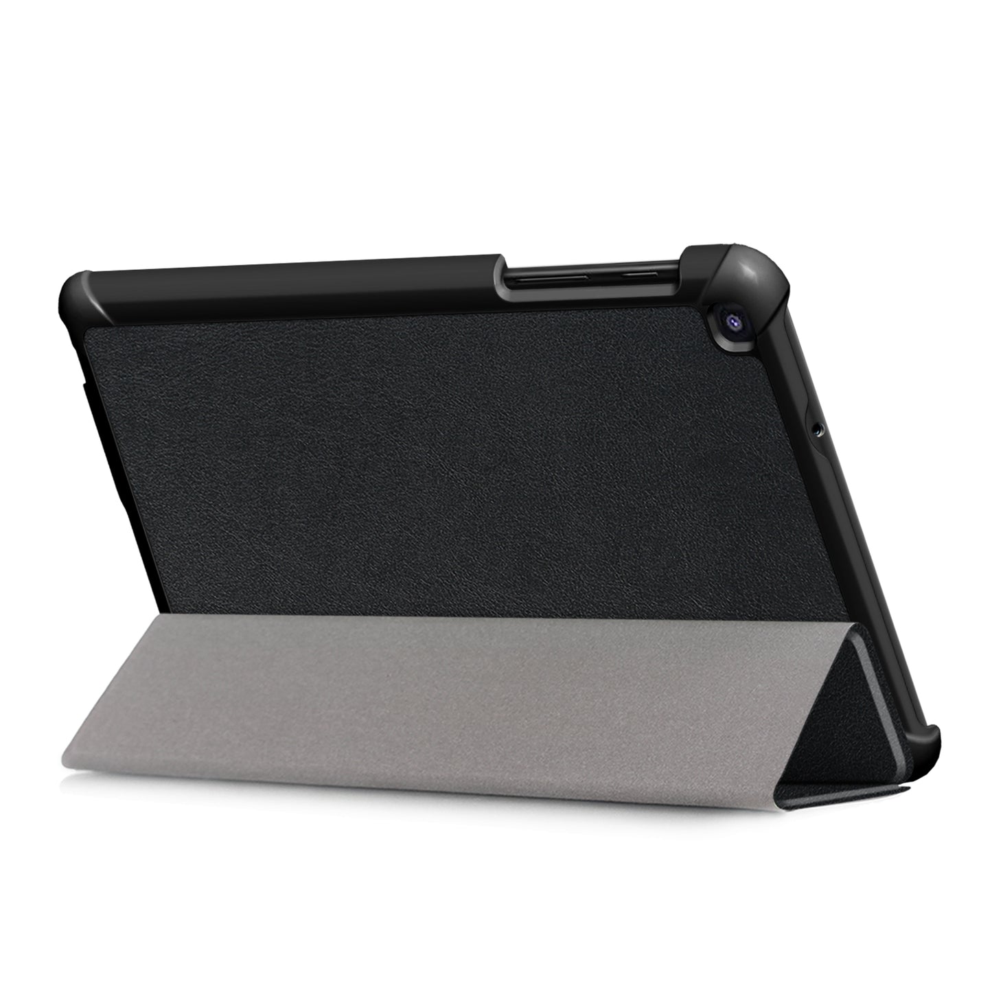 PU Leather Protection Cover Case with Tri-fold Stand for Samsung Galaxy Tab A 8.0 (2019) with S Pen P200 P205