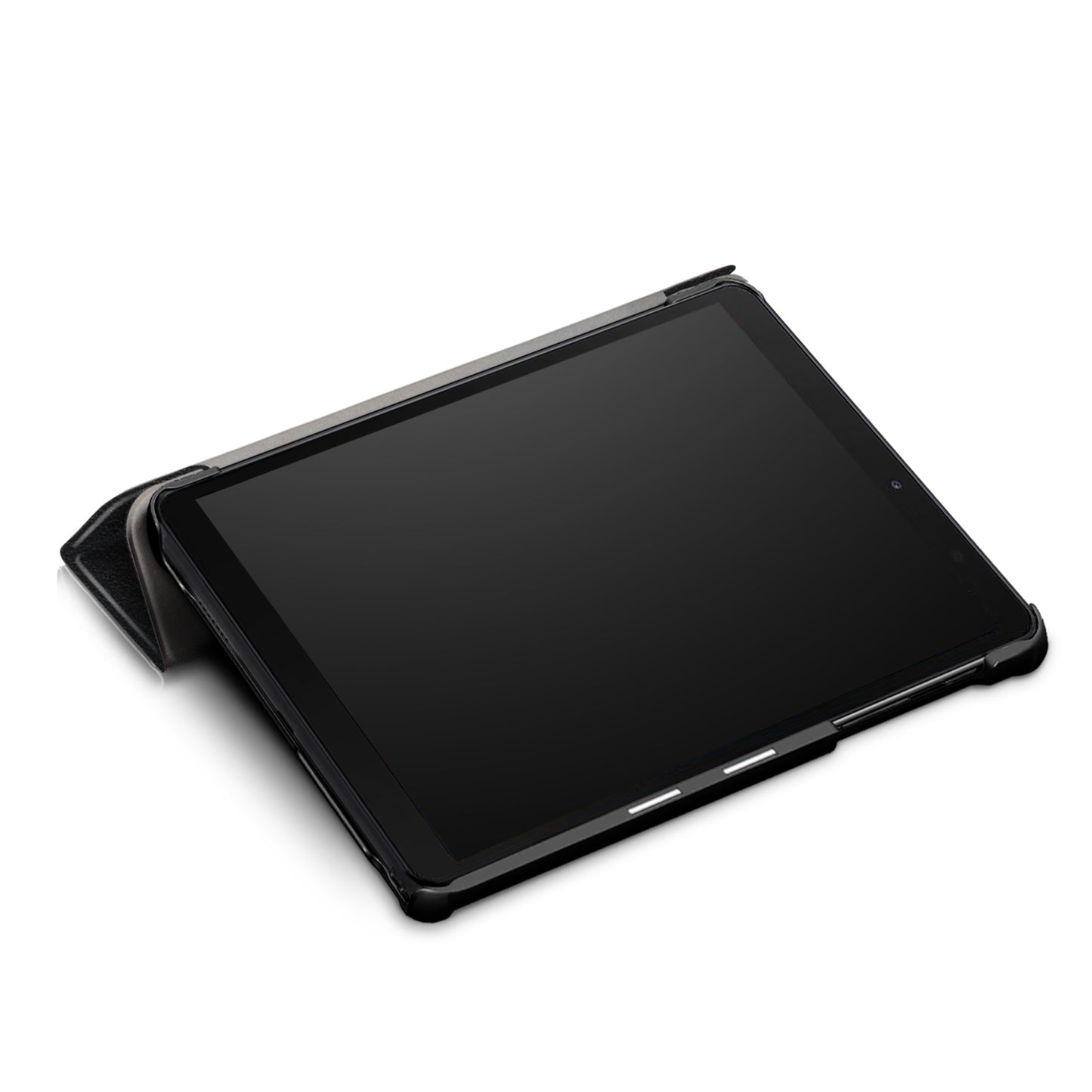 PU Leather Protection Cover Case with Tri-fold Stand for Samsung Galaxy Tab A 8.0 (2019) with S Pen P200 P205