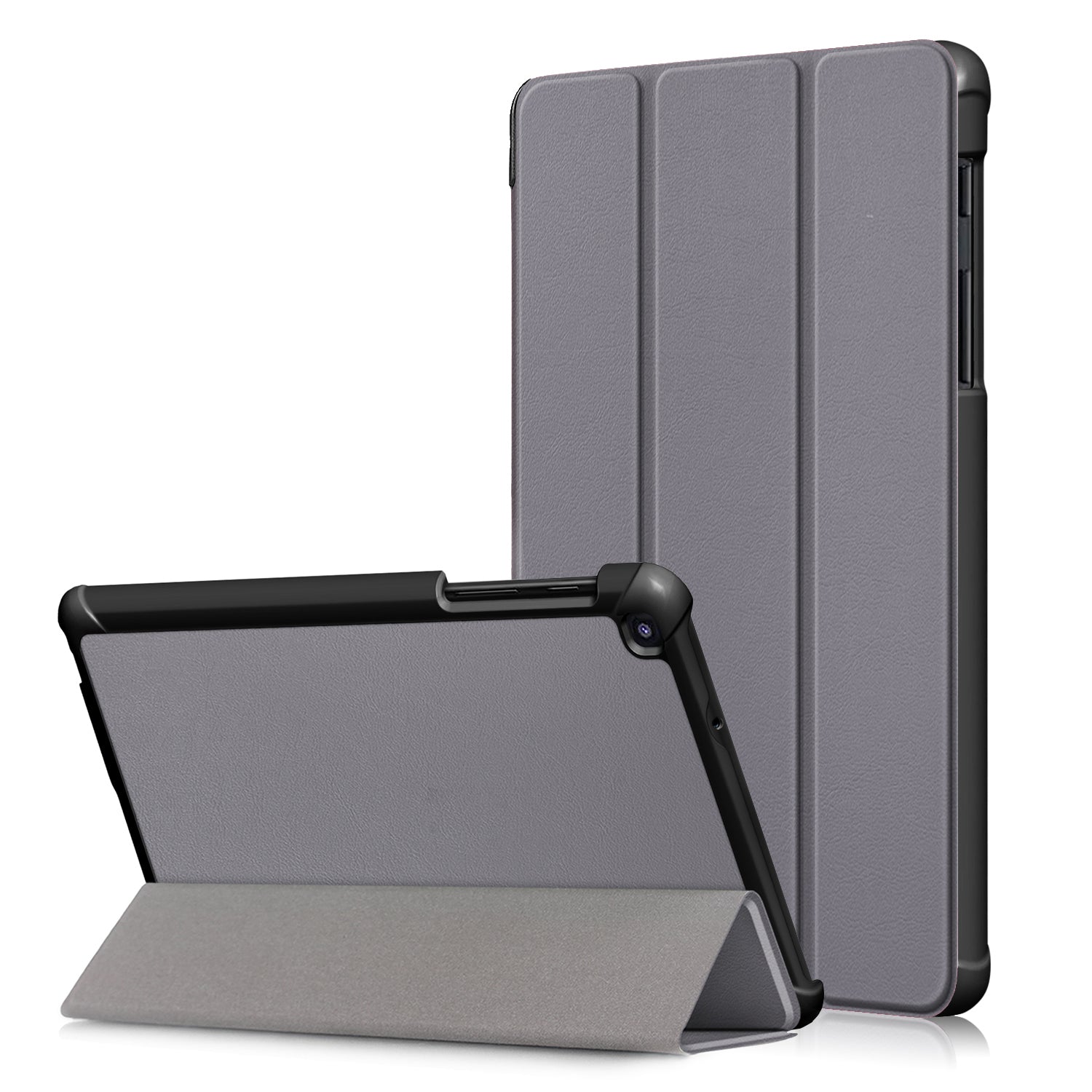 PU Leather Protection Cover Case with Tri-fold Stand for Samsung Galaxy Tab A 8.0 (2019) with S Pen P200 P205